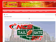 Tablet Screenshot of newcenturysalesinc.com